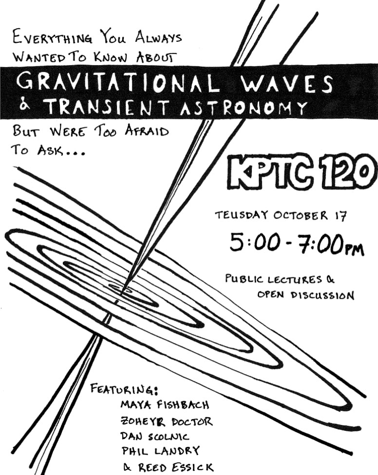 Picture: Public Lectures & Open Discussion: Gravitational Waves & Transient Astronomy