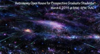 Picture: Astronomy Open House for Prospective Graduate Students