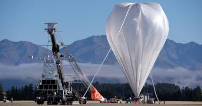 NASAs super-pressure balloon took flight at 10:50 a.m. local time April 25 (5:50 p.m. CST April 24) from Wanaka Airport in New Zealand. Scientists hope the balloon will stay afloat for up to 100 days, more than doubling the previous flight record of 46 days.