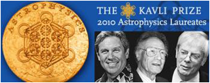 2010 Kavli Prize Laureates: Jerry Nelson, of the University of California, Santa Cruz, US, Ray Wilson, formerly of Imperial College London and the European Southern Observatory, and Roger Angel, of the University of Arizona, Tucson, US.