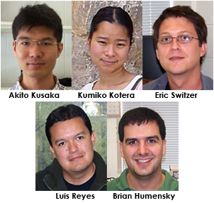 Congratulations to our postdoctoral fellows! They are moving up!