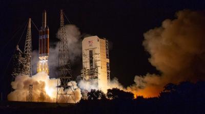The Parker Solar Probe launches from Cape Canaveral at 2:31 a.m. CDT on Aug. 12. <i>Photo by Bill Ingalls/NASA</i>
