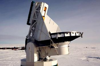 Picture: South Pole Telescope Exploratorium Web cast