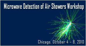 Picture: Microwave Detection of Air Showers Workshop