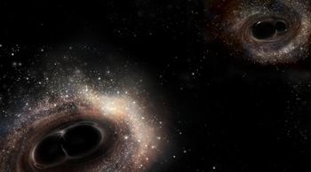 New research predicts that LIGO will detect gravitational waves generated by many more merging black holes in coming years. <i>Courtesy of LIGO/A. Simonnet</i>
