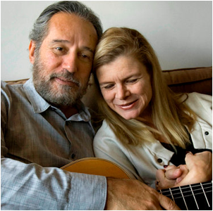 Sergio Assad, left, and his wife Angela Olinto.   <i>Photo credit: Bonnie Trafelet/Chicago News Cooperative</i>