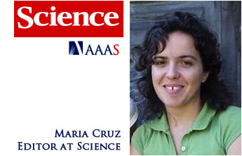 Picture: Broader Horizons: Maria Cruz, Editor at Science