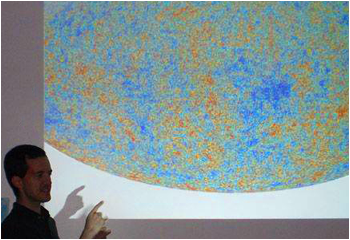Picture: Art & Science: Stephen Hoover, Light from the beginning of the Universe